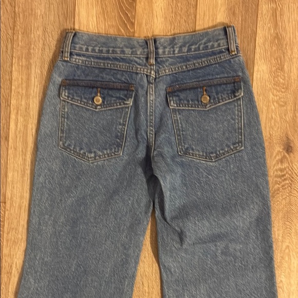 NWT PacSun Blue Flare Wide Leg Jeans small - Picture 9 of 10